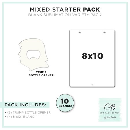 NEXT INNOVATIONS Mixed Starter Pack Sublimation Blanks 261518006